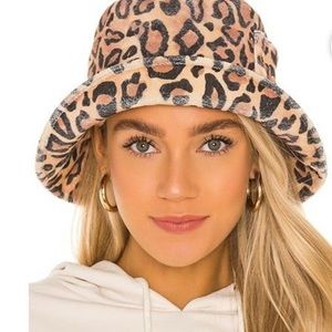 Lack of Color Wave  Bucket Hat Leopard print small/medium